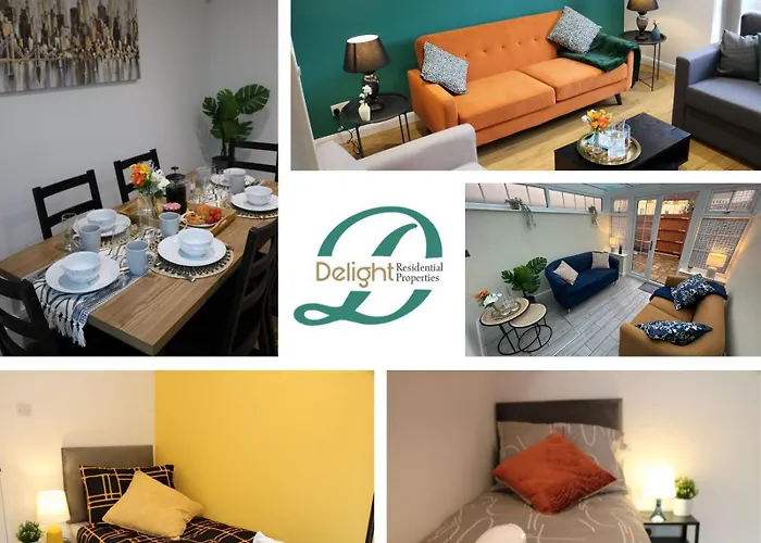 Stylish Townhouse-Sleeps 9-Free Parking